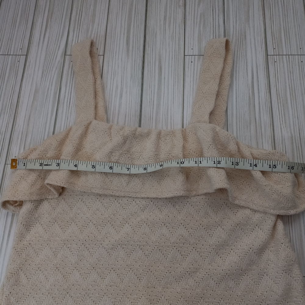 Madewell Ruffled Boho Knit Tank Top - Picture 7 of 10